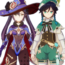 Mona And Ventipng — [325+ ships] Genshin Impact Ships option 277