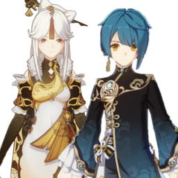 Ningguang And Xingqiupng — [325+ ships] Genshin Impact Ships option 281