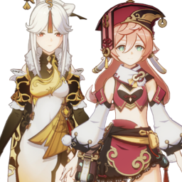 Ningguang And Yanfeipng — [325+ ships] Genshin Impact Ships option 283