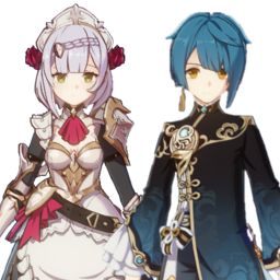 Noelle And Xingqiupng — [325+ ships] Genshin Impact Ships option 288