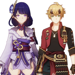 Raiden Shogun And Thomapng — [325+ ships] Genshin Impact Ships option 297