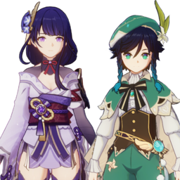 Raiden Shogun And Ventipng — [325+ ships] Genshin Impact Ships option 298