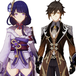 Raiden Shogun And Zhonglipng — [325+ ships] Genshin Impact Ships option 301