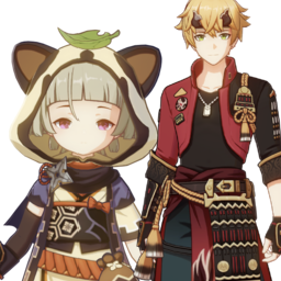 Sayu And Thomapng — [325+ ships] Genshin Impact Ships option 304