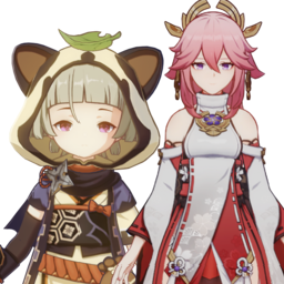 Sayu And Yae Mikopng — [325+ ships] Genshin Impact Ships option 305