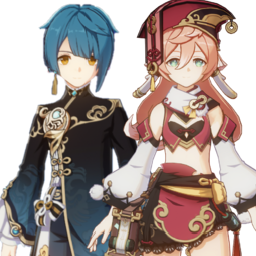 Xingqiu And Yanfeipng — [325+ ships] Genshin Impact Ships option 319