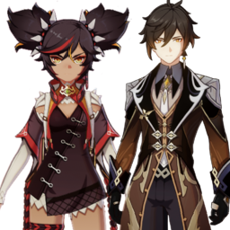 Xinyan And Zhonglipng — [325+ ships] Genshin Impact Ships option 323
