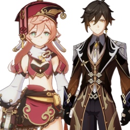 Yanfei And Zhonglipng — [325+ ships] Genshin Impact Ships option 325