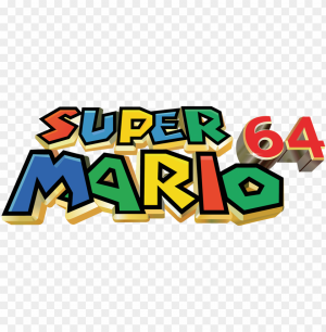 Super Mario 64 Logopng — 3D Mario Games option 4