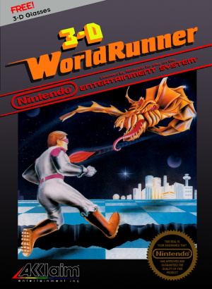 3 D Worldrunner Usapng — Acclaim NES Games option 1