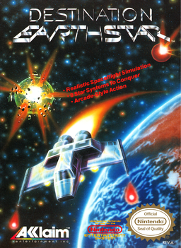 Destination Earthstar Usapng — Acclaim NES Games option 6