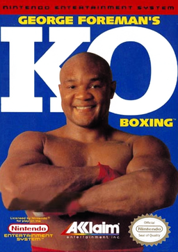 George Foremans Ko Boxing Usapng — Acclaim NES Games option 10