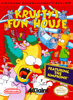 Krustys Fun House Usapng — Acclaim NES Games option 12