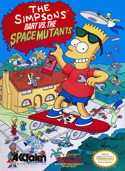 Simpsons The Bart Vs The Space Mutants Usapng — Acclaim NES Games option 16