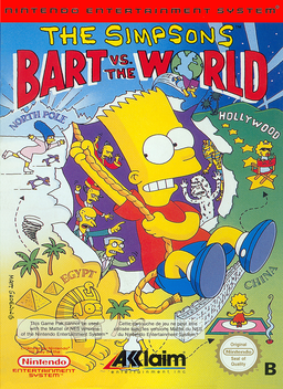 Simpsons The Bart Vs The World Usapng — Acclaim NES Games option 17