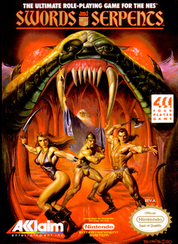 Swords And Serpents Usapng — Acclaim NES Games option 21