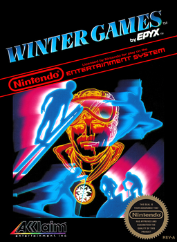 Winter Games Usapng — Acclaim NES Games option 24