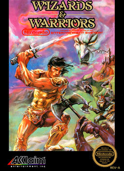 Wizards Warriors Usapng — Acclaim NES Games option 26