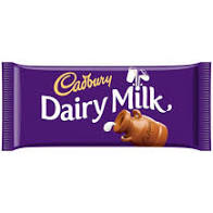 Dairy Milkjfif — Actual UK Chocolate bars option 13