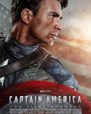 Captainamericathefirstavengerposter Copyjpg — All 61 Marvel Films (Theatrical) & MCU-related TV Shows option 39