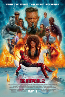 Deadpool2posterjpg — All 61 Marvel Films (Theatrical) & MCU-related TV Shows option 43