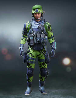 Captain Black Lime Cod Mobile Character Smalljpg — All CoDm Soldiers option 37