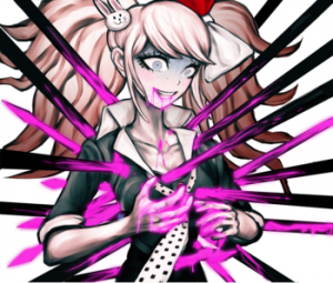 Danganronpa1cg Mukuroikusaba28junkodisguise29impaledpng — All Danganronpa Game Deaths and Executions (SPOILERS) option 6