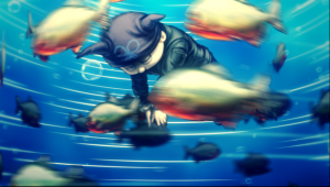 Danganronpav3cg Ryomahoshi27scorpsebeingeaten28229png — All Danganronpa Game Deaths and Executions (SPOILERS) option 18
