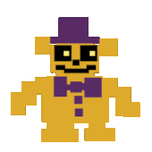 8 Bit Fredbear Fnaf Worldgif — All Fnaf Characters + Skins + Fnaf World + more option 3