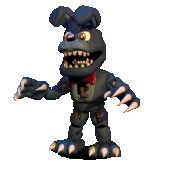 Nightmare Bonnie Fnaf Worldgif — All Fnaf Characters + Skins + Fnaf World + more option 95