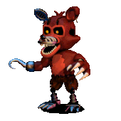 Nightmare Foxy Fnaf Worldgif — All Fnaf Characters + Skins + Fnaf World + more option 102