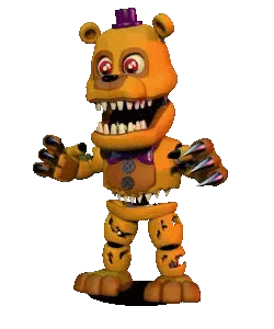 Nightmare Fredbear Fnaf Worldgif — All Fnaf Characters + Skins + Fnaf World + more option 104