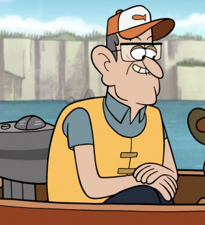 S1e2lookalikesandgrandfatherinboat 2png — all gravity falls characters option 60
