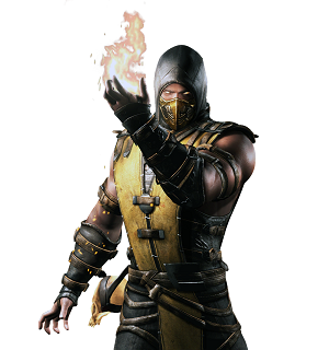 Renders dos personagens da - Galáxia Mortal Kombat