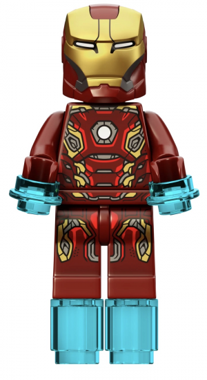 Lego iron man online list