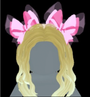 High Ponytail with Bow - Roblox