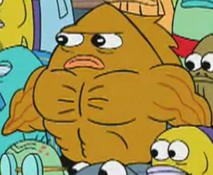 Frankmusculargoldfish1pngpngpng — All Spongebob Characters Season 1 - 3 option 57