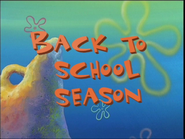 Backtoschoolseasonpng — All Spongebob Episodes Maker Tier List Maker option 23