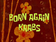 Bornagainkrabstitlecardpng — All Spongebob Episodes Maker Tier List Maker option 39