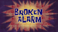 Brokenalarm28titlecard29png — All Spongebob Episodes Maker Tier List Maker option 46
