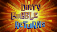 Dirtybubblereturnspng — All Spongebob Episodes Maker Tier List Maker option 85