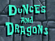 Duncesanddragonstitlecardpng — All Spongebob Episodes Maker Tier List Maker option 97