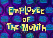 Employeeofthemonthtitlecardjpg — All Spongebob Episodes Maker Tier List Maker option 101