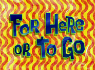 Forhereortogotitlecardpng — All Spongebob Episodes Maker Tier List Maker option 114