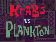 Krabsvsplanktontitlecardpng — All Spongebob Episodes Maker Tier List Maker option 208