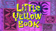 Littleyellowbooktitlecardpng — All Spongebob Episodes Maker Tier List Maker option 228
