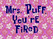 Mrspuff2cyou27refiredtitlecardpng — All Spongebob Episodes Maker Tier List Maker option 257