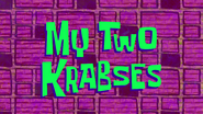 Mytwokrabses28titlecard29png — All Spongebob Episodes Maker Tier List Maker option 263
