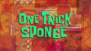 Onetricksponge28titlecard29png — All Spongebob Episodes Maker Tier List Maker option 285