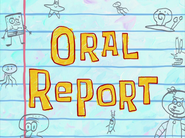 Oralreporttitlecardpng — All Spongebob Episodes Maker Tier List Maker option 287